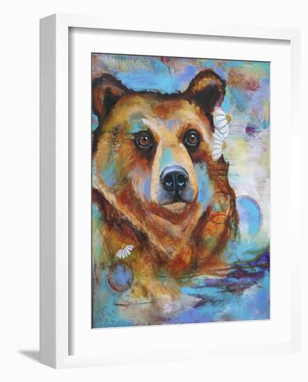 Grizzly Bear-Corina St. Martin-Framed Giclee Print