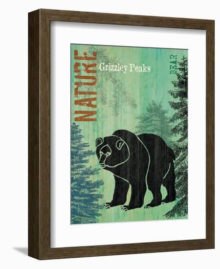 Grizzly Peaks-Bee Sturgis-Framed Art Print