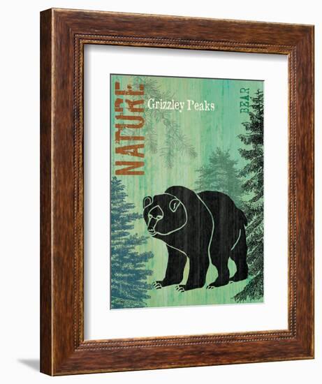 Grizzly Peaks-Bee Sturgis-Framed Art Print