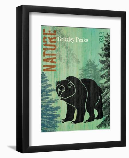 Grizzly Peaks-Bee Sturgis-Framed Art Print