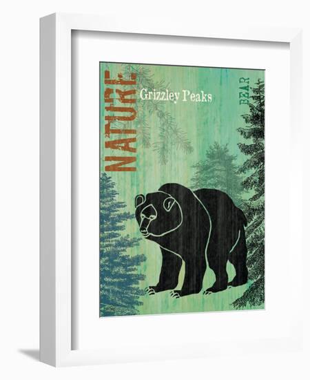 Grizzly Peaks-Bee Sturgis-Framed Art Print