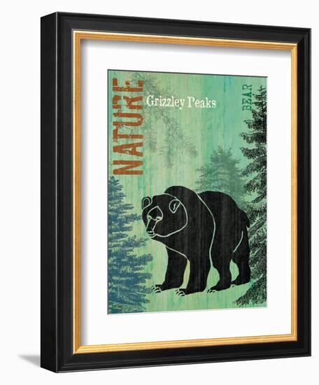 Grizzly Peaks-Bee Sturgis-Framed Art Print