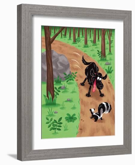 Grizzly's Adventures - Jack & Jill-Eric Sturdevant-Framed Giclee Print