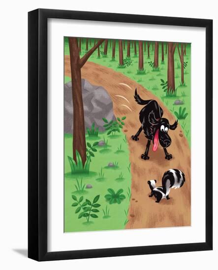 Grizzly's Adventures - Jack & Jill-Eric Sturdevant-Framed Giclee Print