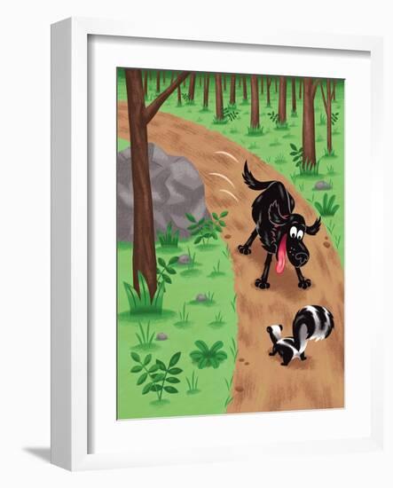Grizzly's Adventures - Jack & Jill-Eric Sturdevant-Framed Giclee Print