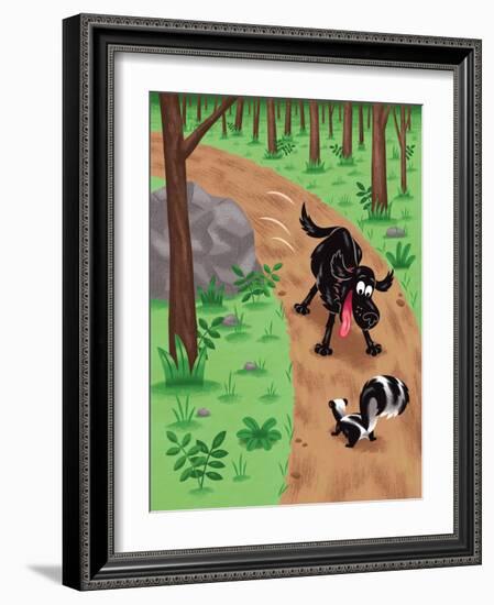 Grizzly's Adventures - Jack & Jill-Eric Sturdevant-Framed Giclee Print