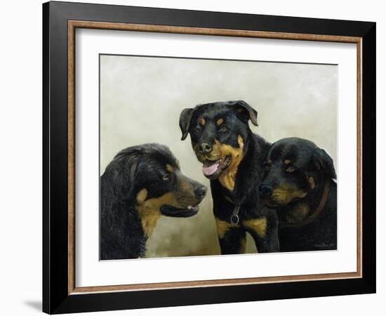 Grizzly, Whyler, Thor-Kevin Dodds-Framed Giclee Print