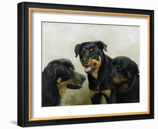 Grizzly, Whyler, Thor-Kevin Dodds-Framed Giclee Print