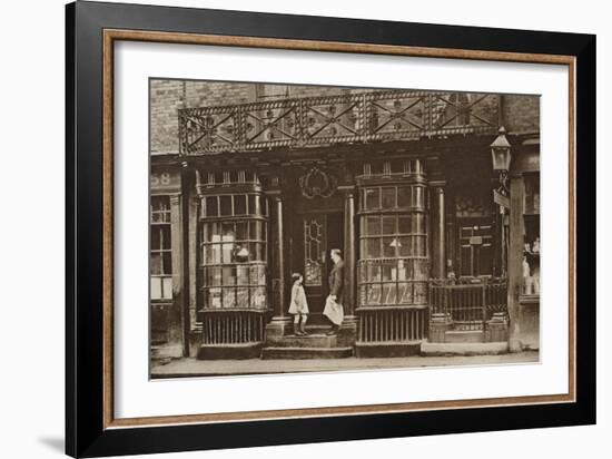 Grocery Shop at 56 Artillery Lane, Off Bishopsgate, from 'Wonderful London', Published 1926-27-English Photographer-Framed Giclee Print