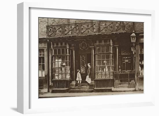 Grocery Shop at 56 Artillery Lane, Off Bishopsgate, from 'Wonderful London', Published 1926-27-English Photographer-Framed Giclee Print
