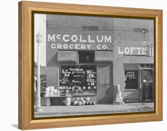 Grocery store in Greensboro, Alabama, c.1936-Walker Evans-Framed Premier Image Canvas