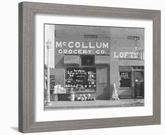 Grocery store in Greensboro, Alabama, c.1936-Walker Evans-Framed Photographic Print