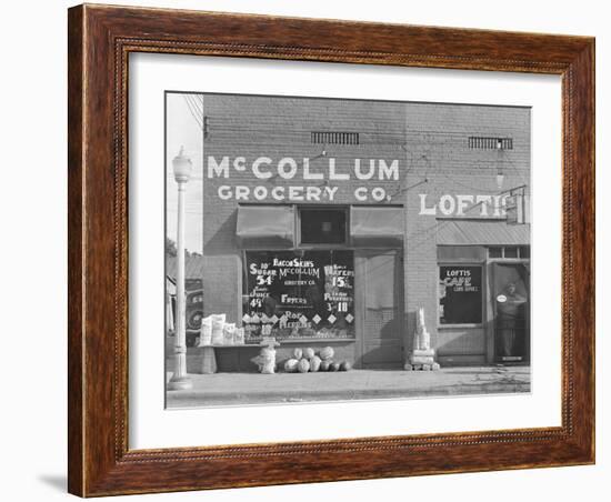 Grocery store in Greensboro, Alabama, c.1936-Walker Evans-Framed Photographic Print