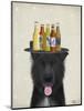 Groenendael Beer Lover-Fab Funky-Mounted Art Print