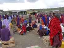 Masai Market, Arusha, Tanzania, East Africa, Africa-Groenendijk Peter-Photographic Print