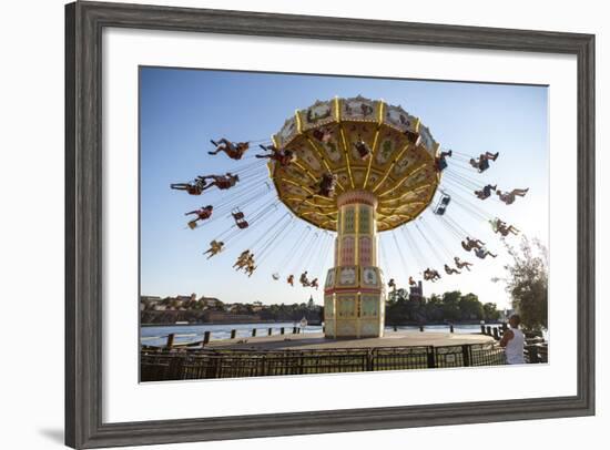 Grona Lund Amusement Park, Djurgarden, Stockholm, Sweden, Scandinavia, Europe-Yadid Levy-Framed Photographic Print