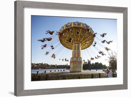 Grona Lund Amusement Park, Djurgarden, Stockholm, Sweden, Scandinavia, Europe-Yadid Levy-Framed Photographic Print