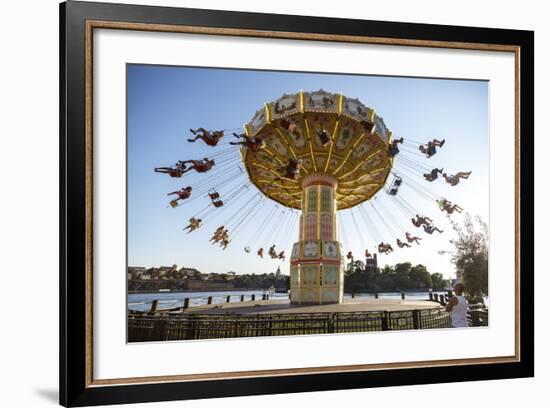 Grona Lund Amusement Park, Djurgarden, Stockholm, Sweden, Scandinavia, Europe-Yadid Levy-Framed Photographic Print