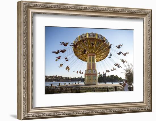 Grona Lund Amusement Park, Djurgarden, Stockholm, Sweden, Scandinavia, Europe-Yadid Levy-Framed Photographic Print