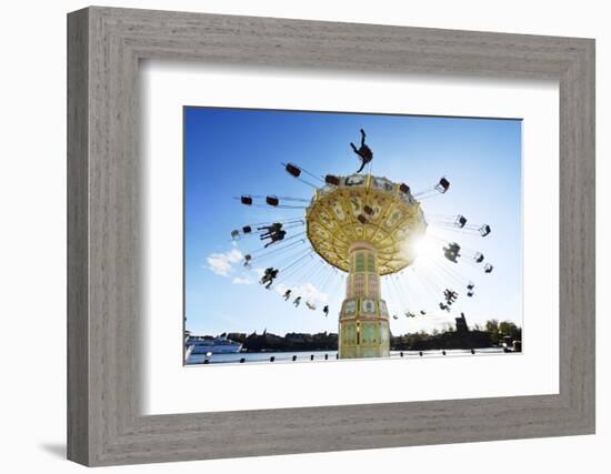 Grona Lund, an Amusement Park. it Is Located on the Djurgarden Island Since 1883. Stockholm, Sweden-Mauricio Abreu-Framed Photographic Print