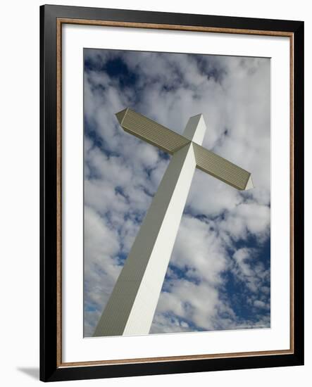 Groom, Cross of Our Lord, Panhandle Area, Texas, USA-Walter Bibikow-Framed Photographic Print