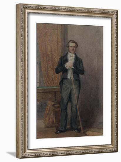 Groom of Chambers-William Henry Hunt-Framed Giclee Print