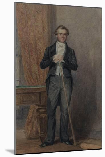 Groom of Chambers-William Henry Hunt-Mounted Giclee Print