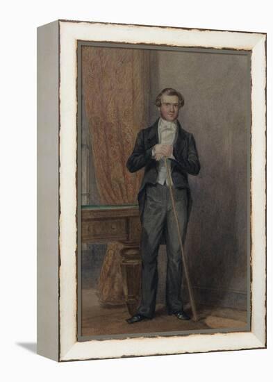 Groom of Chambers-William Henry Hunt-Framed Premier Image Canvas