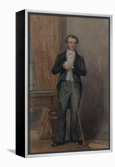 Groom of Chambers-William Henry Hunt-Framed Premier Image Canvas