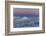 Groomer at Dusk at Whitefish Mountain Resort in Whitefish, Montana, Usa-Chuck Haney-Framed Photographic Print