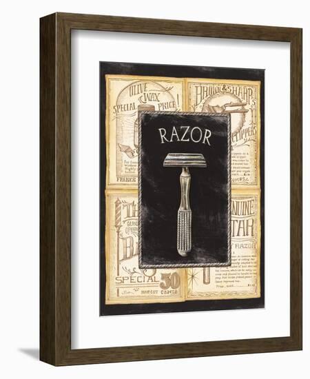 Grooming Razor-Charlene Audrey-Framed Premium Giclee Print