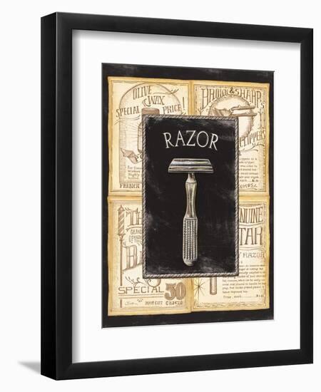 Grooming Razor-Charlene Audrey-Framed Premium Giclee Print