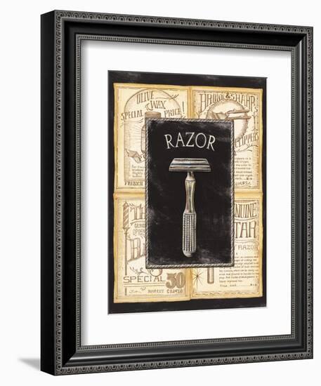 Grooming Razor-Charlene Audrey-Framed Premium Giclee Print