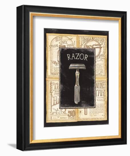 Grooming Razor-Charlene Audrey-Framed Premium Giclee Print