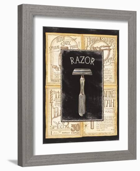 Grooming Razor-Charlene Audrey-Framed Art Print