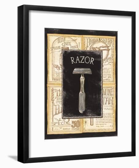 Grooming Razor-Charlene Audrey-Framed Art Print