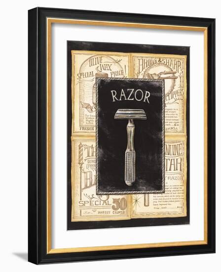 Grooming Razor-Charlene Audrey-Framed Art Print