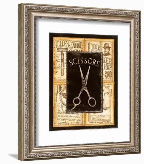 Grooming Scissors-Charlene Audrey-Framed Art Print