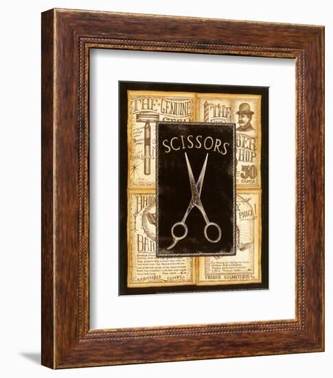 Grooming Scissors-Charlene Audrey-Framed Art Print