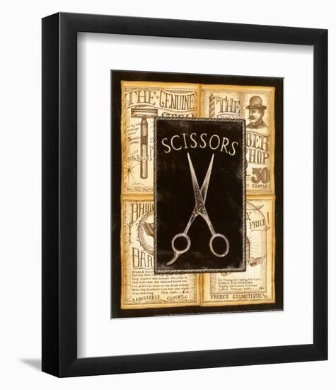 Grooming Scissors-Charlene Audrey-Framed Art Print