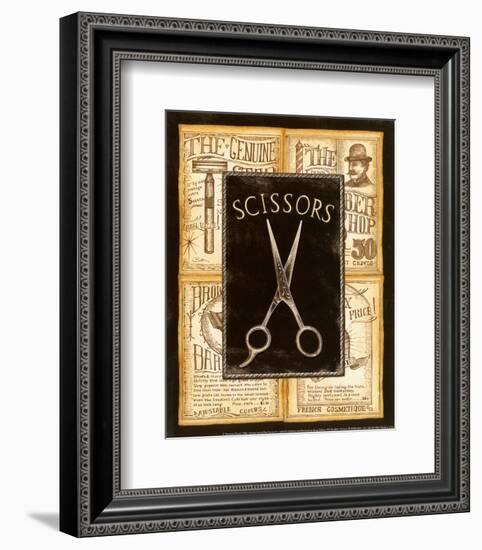 Grooming Scissors-Charlene Audrey-Framed Art Print