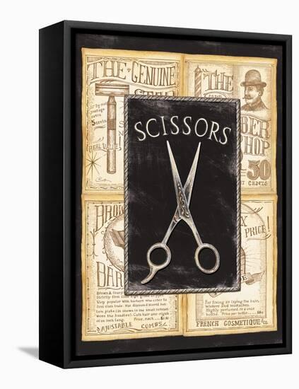 Grooming Scissors-Charlene Audrey-Framed Stretched Canvas
