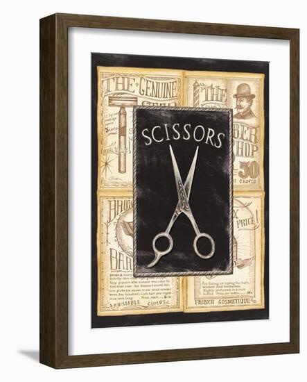 Grooming Scissors-Charlene Audrey-Framed Art Print