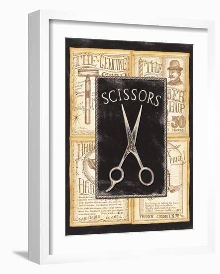 Grooming Scissors-Charlene Audrey-Framed Art Print