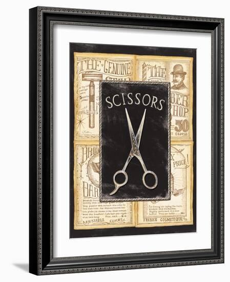 Grooming Scissors-Charlene Audrey-Framed Art Print