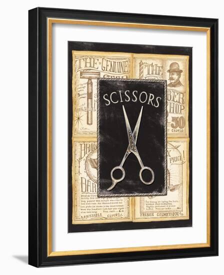 Grooming Scissors-Charlene Audrey-Framed Art Print