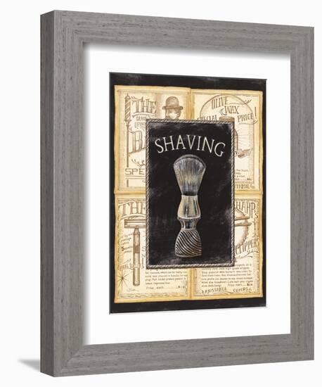 Grooming Shaving-Charlene Audrey-Framed Premium Giclee Print