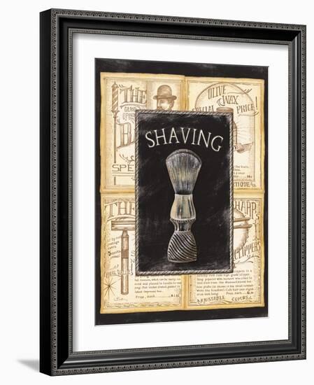 Grooming Shaving-Charlene Audrey-Framed Art Print