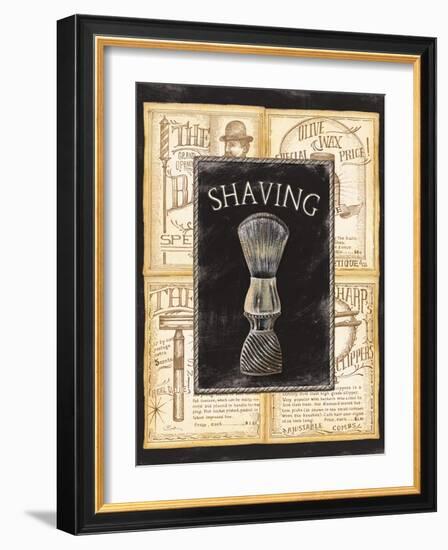 Grooming Shaving-Charlene Audrey-Framed Art Print