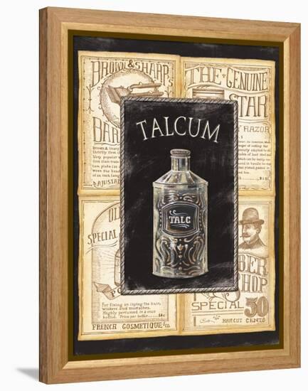 Grooming Talcum-Charlene Audrey-Framed Stretched Canvas